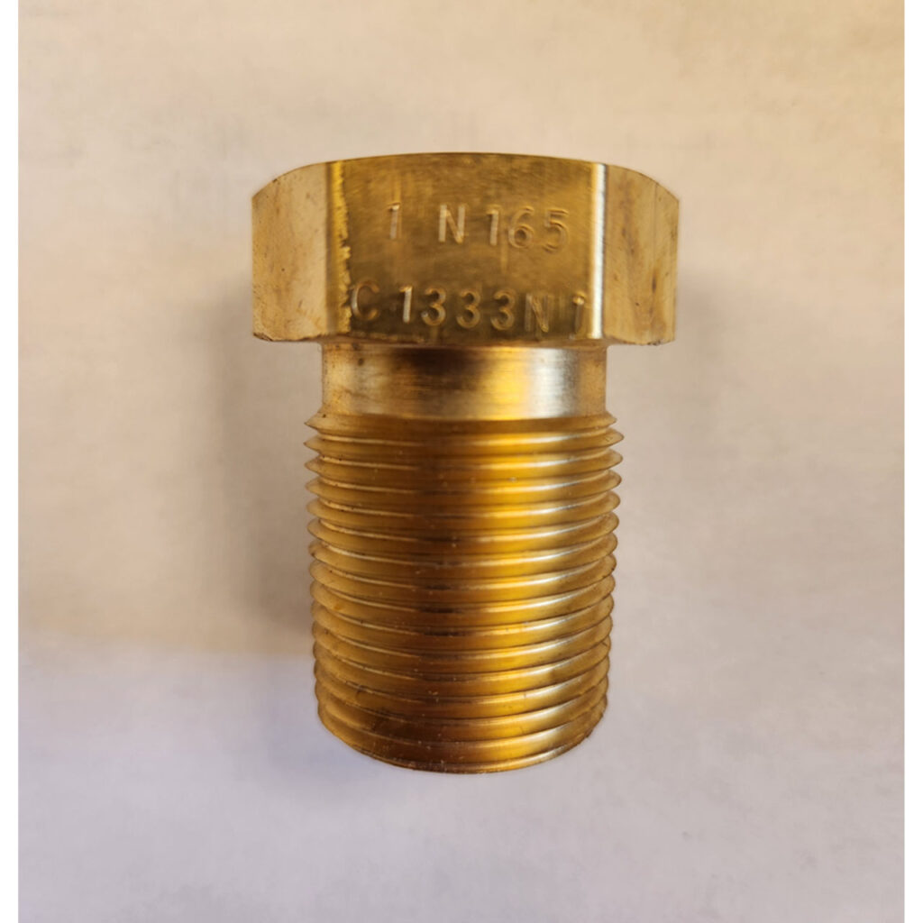 PG1333-N1  3/4" NGT Fusible Plug for Ton Containers