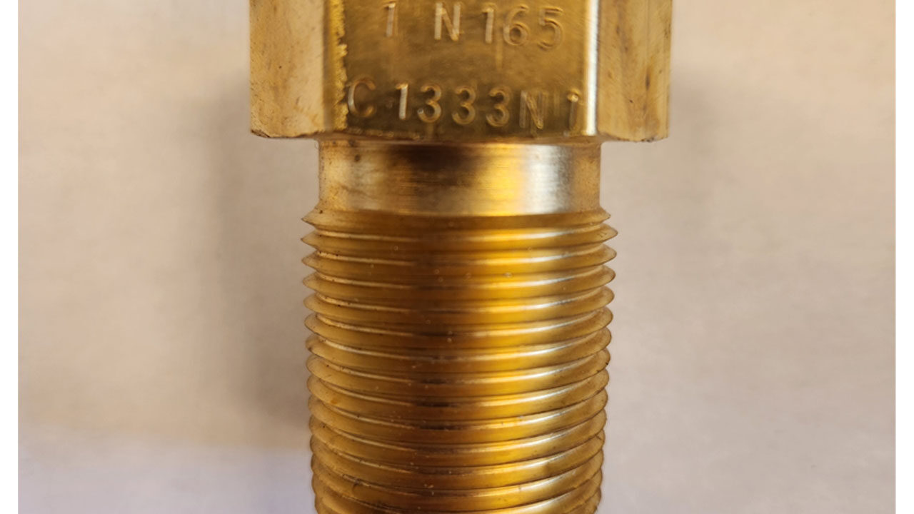 PG1333-N1 3/4" NGT Fusible Plug for Ton Containers